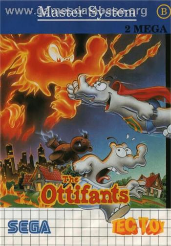 Cover Ottifants, The for Master System II